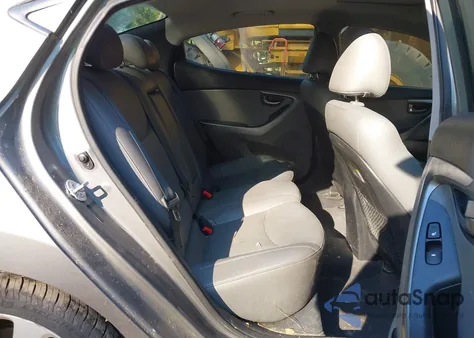 2013 Hyundai Elantra Limited из США, поврежденный, VIN 5NPDH4AE4DH196500